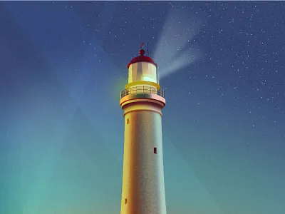 Vector Lighthouses affinity designer illustration light lighthouse soft colours vector