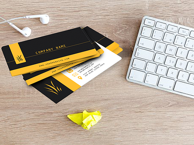 Business card business card illustrator visiting card