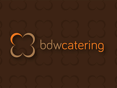 BDW catering graphic design logo