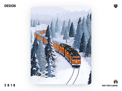 Snowfield illustrations