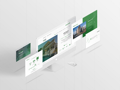 Web // SAAD Immobilen contemporarydesign realestate rebranding redesign ui ux webdesign