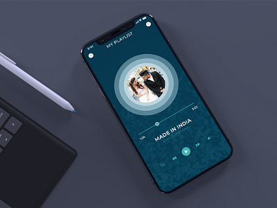 Music Mockup app iphone mockup music ui ux webpage x