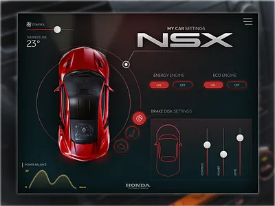 Daily UI challenge #007 --> Settings page 007 car challenge daily dailyui dribbble settings ui ux visual