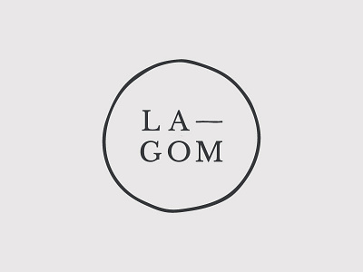 Lagom Creative Circle Mark branding lagom creative logo logo mark