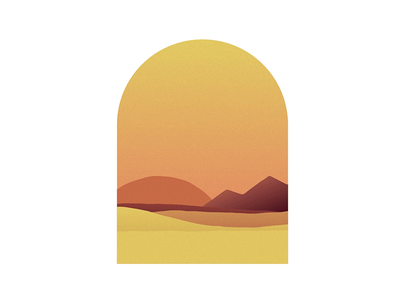 Giraffe after effect animation desert giraffe illustration motion design savana