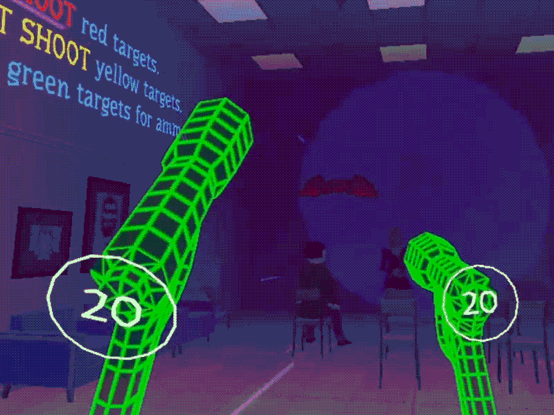 SHMUP Boss! 3d animated gif game htc vive low poly oculus rift shmup unity3d video game virtual reality vr
