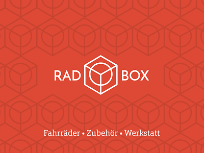 Radbox Freiburg bike shop freiburg identity lines logo minimal