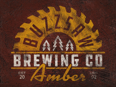 Distressed Photoshop Mockup amber beer brewery buzzsaw mockup photoshop saw scratch. distressed smart object trees usa vector