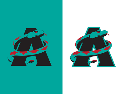 Arizona Diamdondbacks Logo Concept 2 arizona baseball branding dbacks diamondbacks identity logo mlb sports