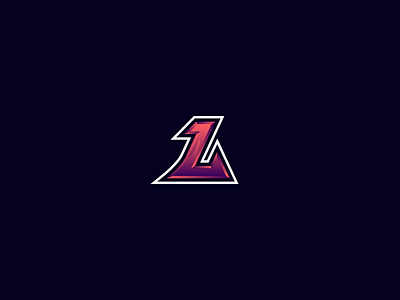 "L" - eSports Logo available brand branding esports l premade sale