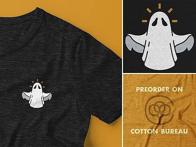 Camp T-Shirts on Cotton Bureau band camp emo ghost mascot shirt music