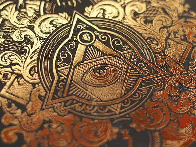 Project 46 - 3 Cover band cover design eye graphic icon illustration illustrator metal print symbol