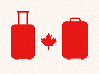 Newcomers Canada canada canadian flag home house leaf live maple leaf minimalist newcomers