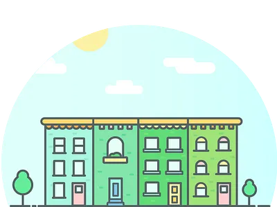 Little boxes houses ticky tacky valia