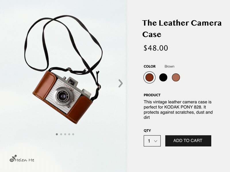 Uidaily12 012 cameracase dailyui ecommerceshop kodak vintage