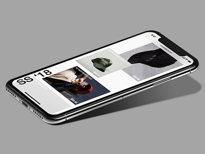 Normal Objects—Mobile.02 blocks bold design ecommerce fashion graphic design grid helvetica iphone layout minimal mobile shop swiss type typography ui ux web website