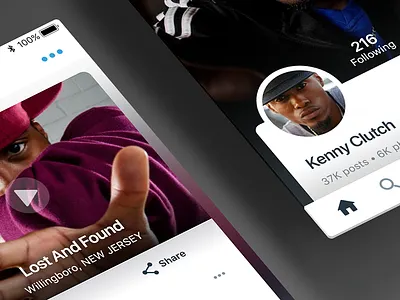 Dance Size App UI/UX Concept adobe xd
