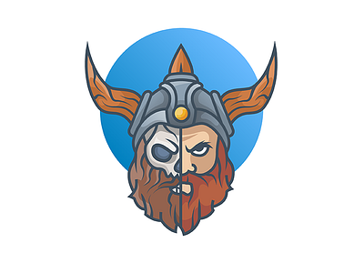 More Viking challenge character illustration icon illustration minimal nordic scary skull ui vector viking warrior