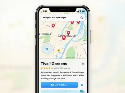 Sample app for IconJar app iconjar ios iphone iphone x locations maps search sheet