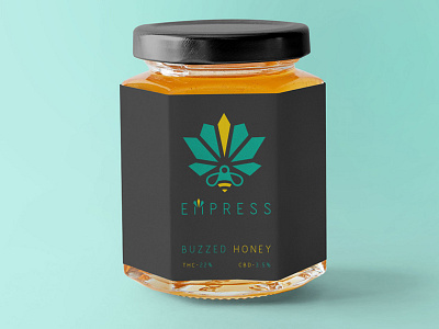 EMPRESS : Buzzed Honey brand design logo design package design