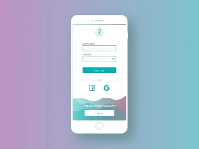 Daily UI #001 - Sign up screen dailyui signup sketchapp ui ux