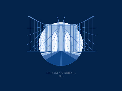 Brooklyn Bridge brooklyn brooklyn bridge illustration nyc