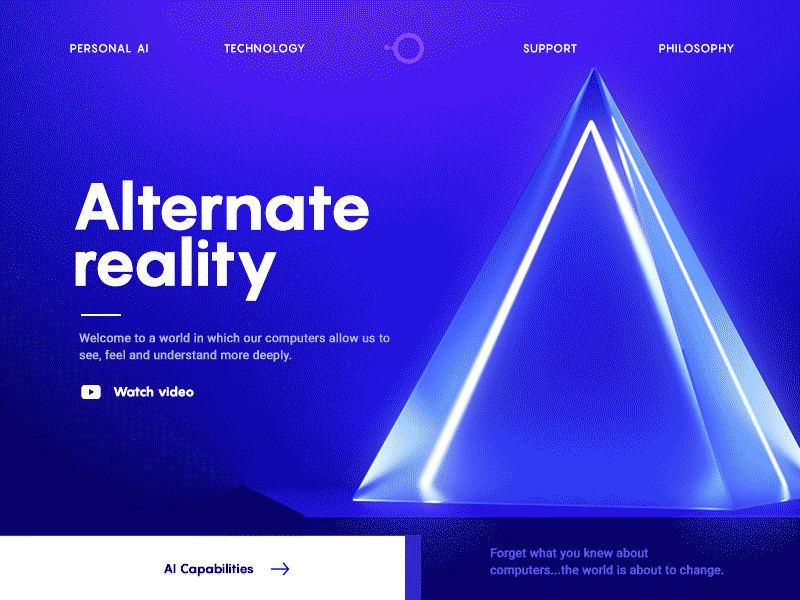 Web site 3d illustration 3d aep animation background c4d design font illustration landing logo motion page product reality typography ui ux vector video web