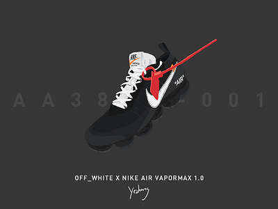 Sneakers-OFF_WHITE x Air Vapormax 1.0 illustrations sneakers