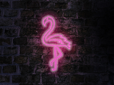 Flamingo (2018) flamingo neon sign team neon