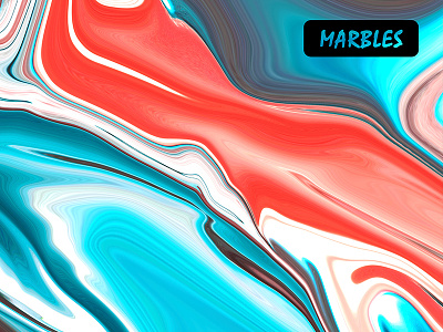Marbles_4 color flow marble
