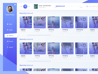 Music App app designer gradient inspiration ios iphone music sketch ui ux website