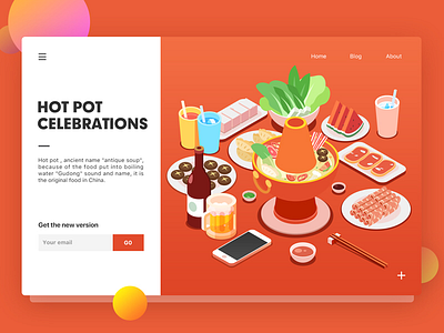 Hotpot isometric