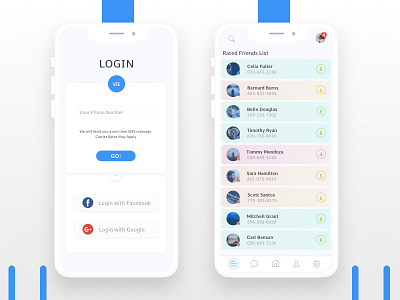 Profile Score App Design