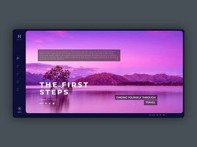 Steps bold high dpi book reading blog nature travel leisure rajat mehra india tourism ecommerce shopping tv television display user experience ux user interface ui web mobile app