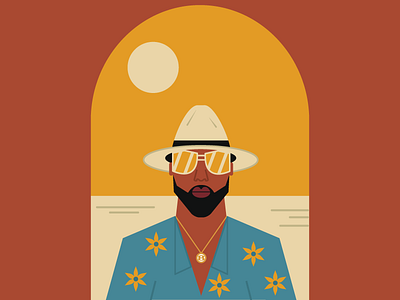 Sugar Daddy Slim digitalart digitaldesign graphicdesign houston illustration illustrator slimthug vector vectorart