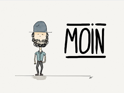 Hipster Moin (2014) illustration