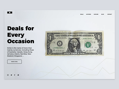 Daily Landing Page – $ 2d adobexd dailyui illustrator landingpage photoshop ui uiux ux web adobe dollars