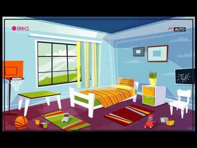 Hello Dribbble :) animation character