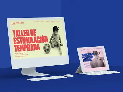 Jilmary Tiburcio web artdirection healthcare interface ui webdesign website