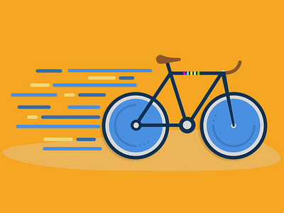 Bike bicycle bike illustration