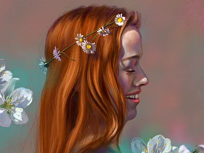 Anne with an E anne art colors digital art fanart ipadpro netflix procreate tvseries