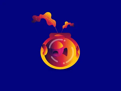 Guppy Bowl bowl fish guppy water