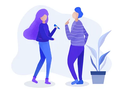 Two people illustration art drawing illustration ipad sketch ui design visual design