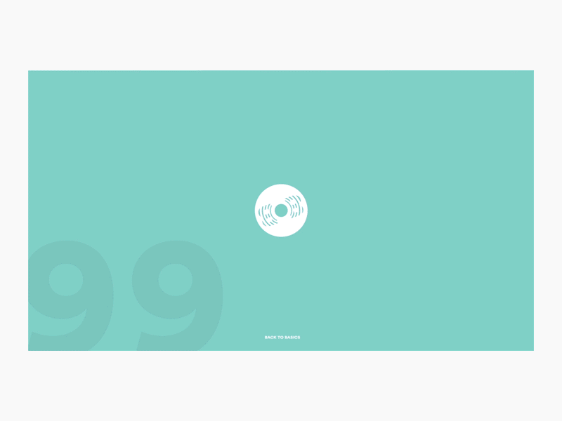 Back To Basics 4 - Loader after effects animation color loader loading logo transition webdesign