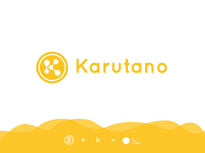 Karutano Logo Update africa bitcoin logo brand cryptocurrency figma figmaafrica graphic illustration letters ui uiux ux