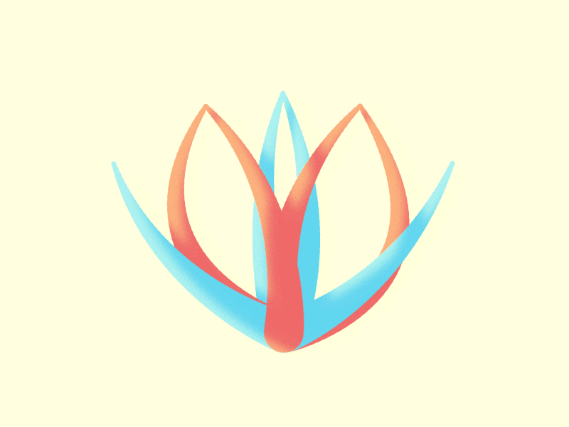 Waving Flower after effects animation flower path shadows taper