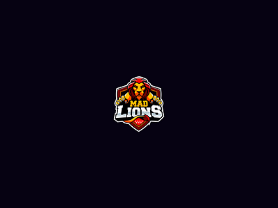 MAD Lions E.C. eSports clash royale csgo design esports game gamers league of legends logo lol madlions team web