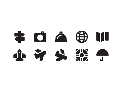 Travel Solid Icon aircraft arrow icon iconday iconfinder travel