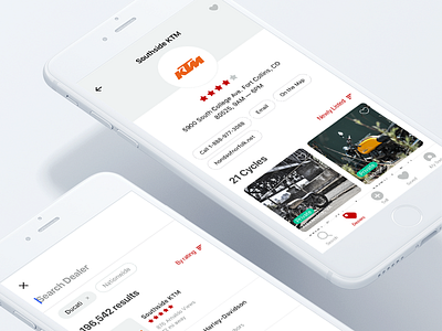 Search Dealer app cycles ecommerce explore filter ios iphone x marketplace mobile search shop storefront