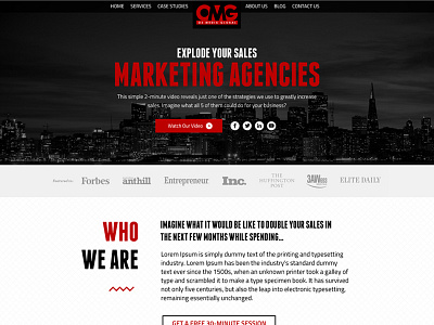 Marketing Agency Website